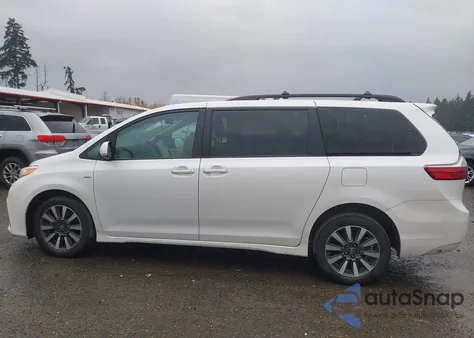 2020 Toyota Sienna Xle из США, поврежденный, VIN 5TDDZ3DC7LS237745